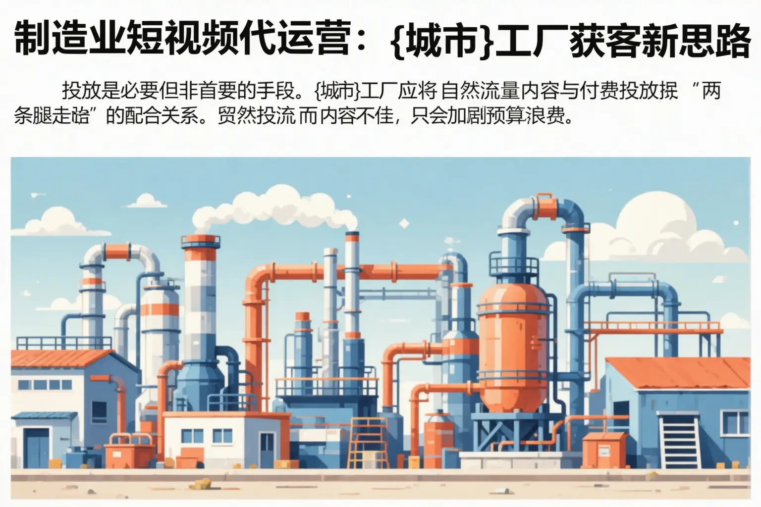 制造业短视频代运营:伊美工厂获客新思路